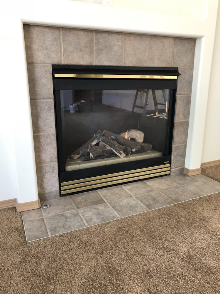gas fireplace cleaning