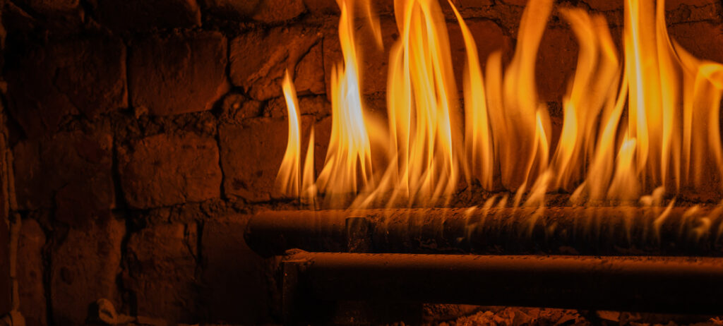 gas fireplace